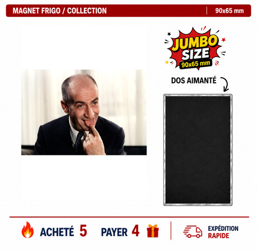 Magnet frigo louis funes - de,