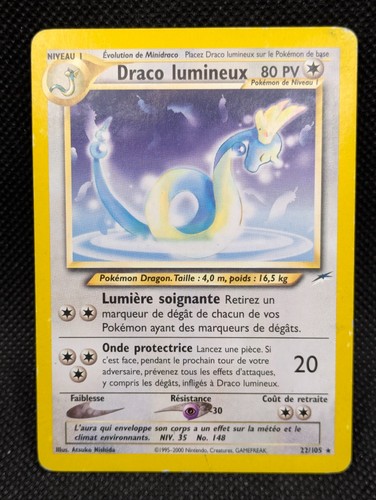 Carte pokemon draco lumineux - ,