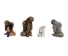 Figurine Décorative Bouddha Bouddha Thaï En Méditation Feng Shui Yoga