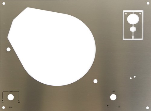 Face avant acier inox pour - en,