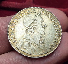 #77-44 ~ Token / Jeton - ARMAND JEAN DU PLESSIS CARDINAL RICHELIEU 1640 - F.9017