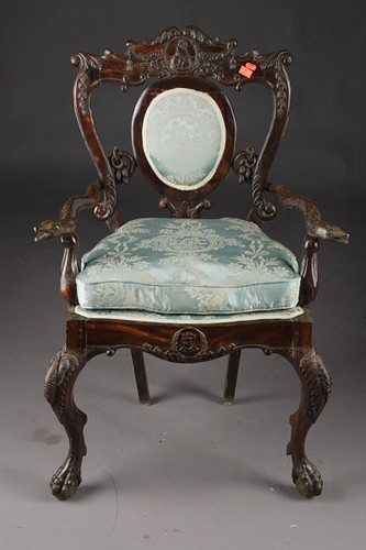 Fauteuil de trône - de,