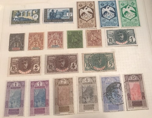 Stamps early french - 47,