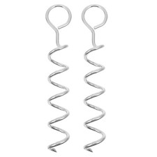  Piquet d'attache pour chien, 2 pièces, piquet de sol robuste pour chien, ancre