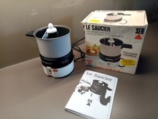 LE SAUCIER Électrique SEB 8361  - EXCELLENT ETAT + livret de recettes Imprimé N5