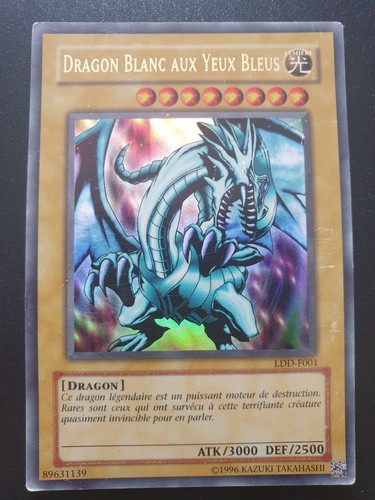 Carte dragon blanc - carte, yu-gi-oh