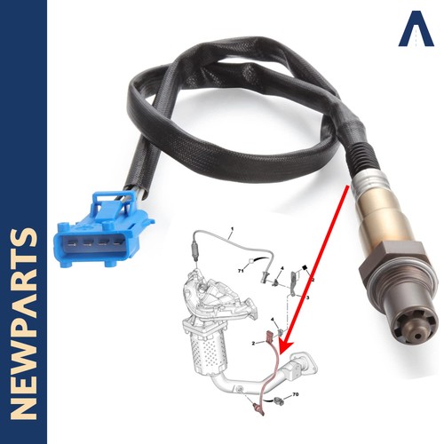 Sonde lambda pour citroën - sonde,