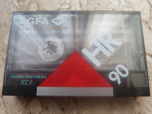 Cassette vierge tape - tape, agfa