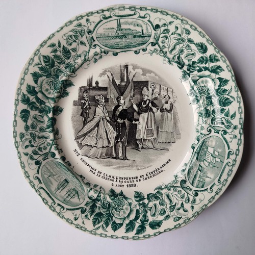 Trois rares assiettes - rares,