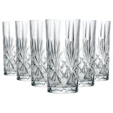 6x RCR Crystal 360ml Melodia Verres à Whisky Verre Buvant Gobelets Ensemble