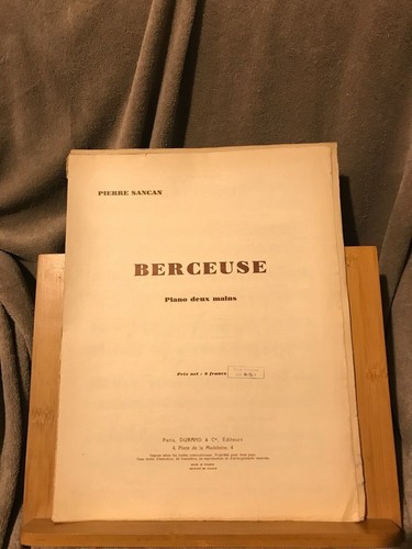 Pierre sancan berceuse pour - pierre,