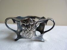 Petite jardinière GALLIA métal argenté  Art Nouveau 1920