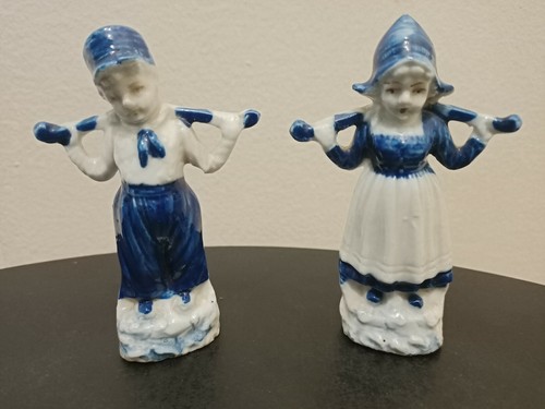Statuettes bleu delf - statuettes, de
