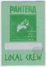 Pantera 1994-95 Tour Backstage