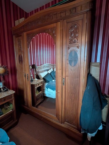 Armoire ancienne style henri - armoire, 2