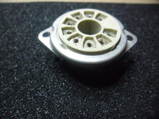 supports lampe ampli en céramique.9 contacts.