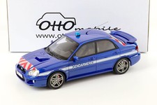 SUBARU IMPREZA STI WRX GENDARMERIE BLUE 2006 OTTOMOBILE OT948 1:18