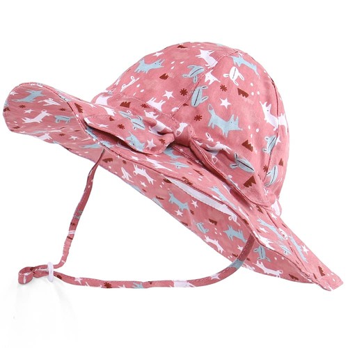 Chapeau soleil bébé fille - de,