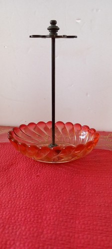Baccarat bambou torse rose