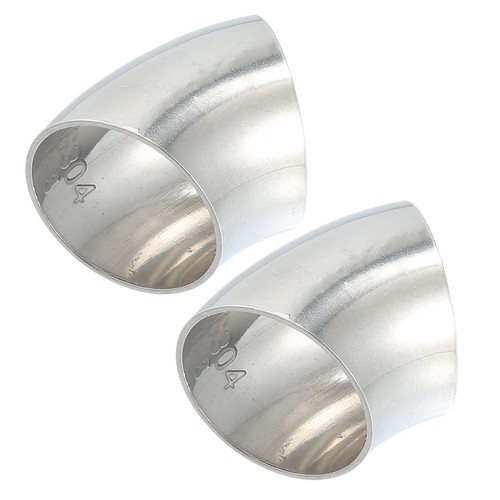 45 degré inox acier - od, 1,26"