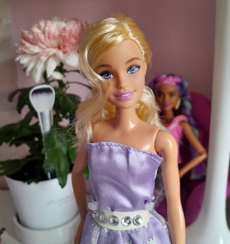 Barbie blonde robe - barbie,