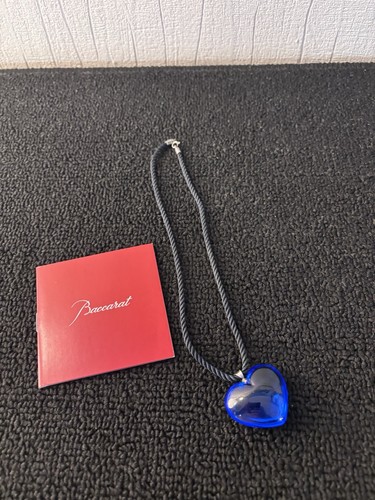 Collier cœur bleu - , profond