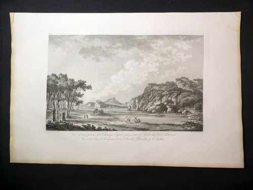Gravure incisione 18e - gravure, lac