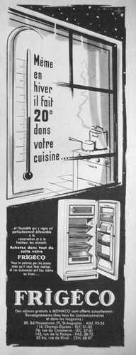 Publicité frigéco - publicitÉ,