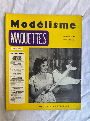 Modélisme 1957 plans - n°13,