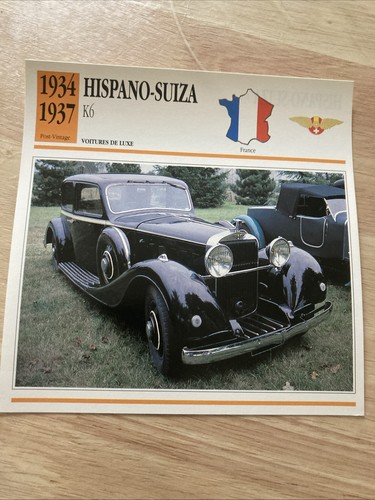 Hispano suiza 1934 1937 - 1934, /