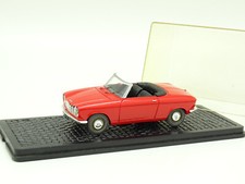 Aquavit Résine 1/43 - Peugeot 204 Cabriolet Rouge