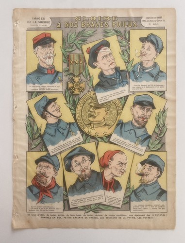 Imagerie épinal ww1 100 - d'épinal,