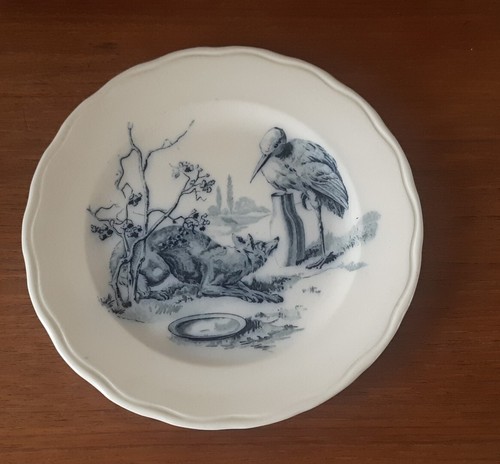 Superbe assiette fable - superbe,