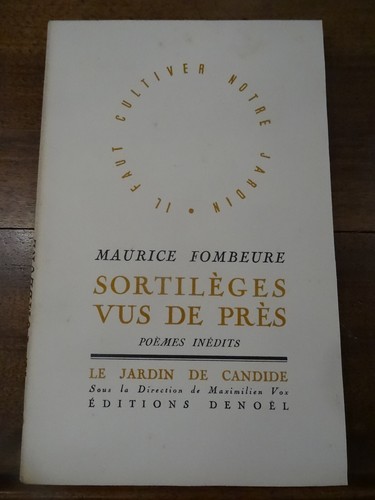 Sortilèges vus près - vus,