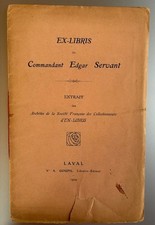 Ex-libris SERVANT Edgar