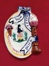 petit vide poche biniou cornemuse breton HB quimper finistere bon état