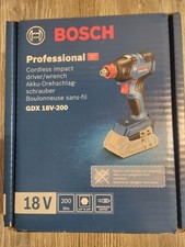 Visseuse à chocs/boulonneuse sans fil GDX 18V-200 Professional Bosch Original.