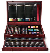 Art Set With Wood Case For