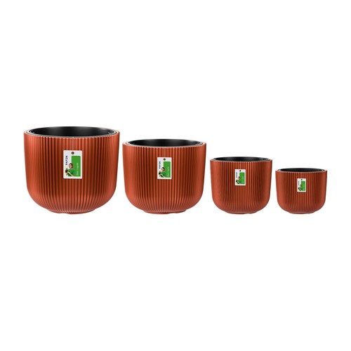 Ensemble pots fleurs - pots, de