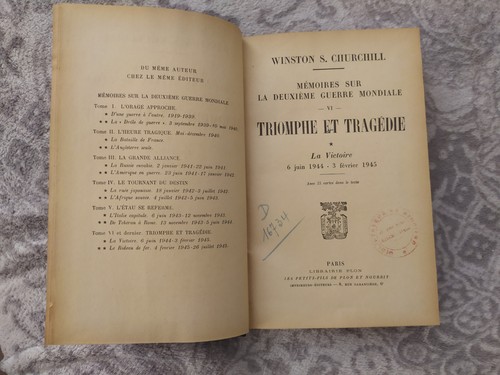 Livre ancien 1953 - 1953,