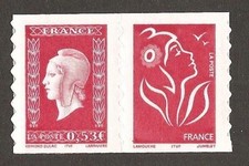 France 2005 autoadhésif - autoadhésif, paire