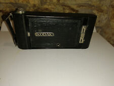 Ancien appareil photo soufflet KODAK support sans objectif