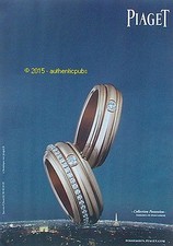 PUBLICITE PIAGET BAGUES