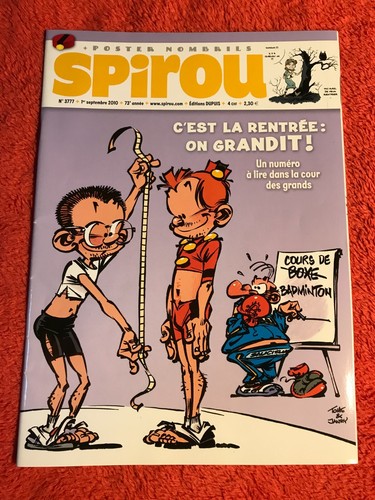 Spirou 3777 ancienne - spirou,