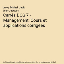 Carrés DCG 7 - Management