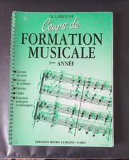 Cours de formation musicale