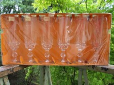 VINTAGE - Verres 6 flûtes a