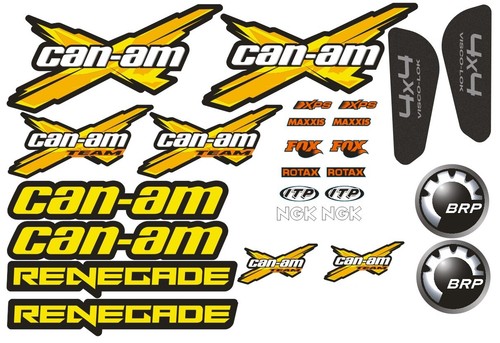 Kit autocollants can am - kit, can-am
