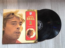 Vinyle 33 tours ; Jacques Brel