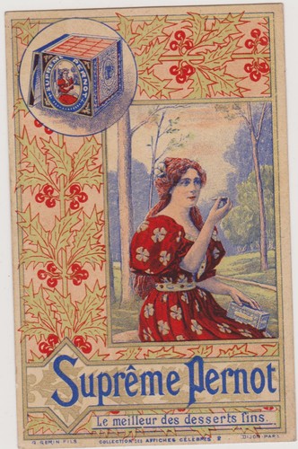 Chromo ancien publicitaire - chromo,